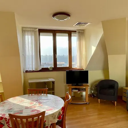 Au Dernier Etage Avec Parking Et Climatisation A Aix-les-bains! - Fr-1-555-42 아파트